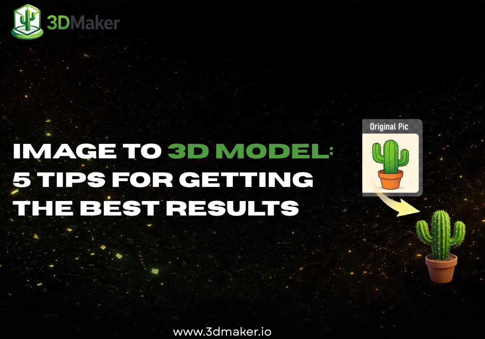 Image to 3D model tips article cover